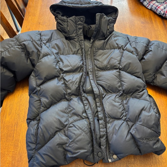 Marmot mens Black 650 down puffer Jacket